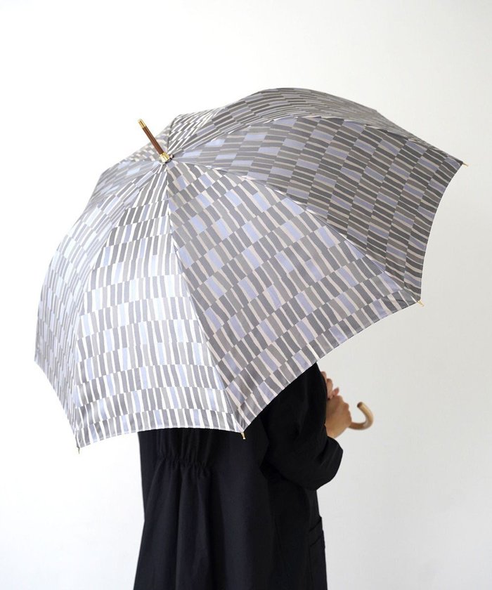 【槇田商店/Makita shoten】の【晴雨兼用 UVカット】ノルディック 大枝 グレー 長傘 インテリア・キッズ・メンズ・レディースファッション・服の通販 founy(ファニー) https://founy.com/ ファッション Fashion レディースファッション WOMEN 傘 / レイングッズ Umbrellas/Rainwear 傘 Umbrella スポーツ Sports 日傘 Parasol エレガント 上品 Elegant |ID: prp329100004511136 ipo3291000000031863750
