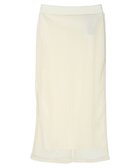 【アースミュージックアンドエコロジー/earth music&ecology】のラインメッシュスカート Ivory|ID: prp329100004511139 ipo3291000000034276307