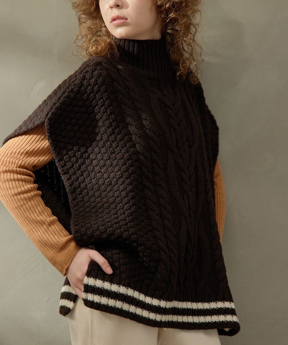 【ネテネ/NETENE】のラインハイネックベスト インテリア・キッズ・メンズ・レディースファッション・服の通販 founy(ファニー) 　ファッション　Fashion　レディースファッション　WOMEN　アウター　Coat Outerwear　トップス・カットソー　Tops/Tshirt　ベスト/ジレ　Gilets/Vests　スリット　Slit　ハイネック　High Neck　フォルム　Form　ベスト　Vest　A/W・秋冬　Aw・Autumn/Winter・Fw・Fall-Winter　オーク|ID: prp329100004511146 ipo3291000000031864047