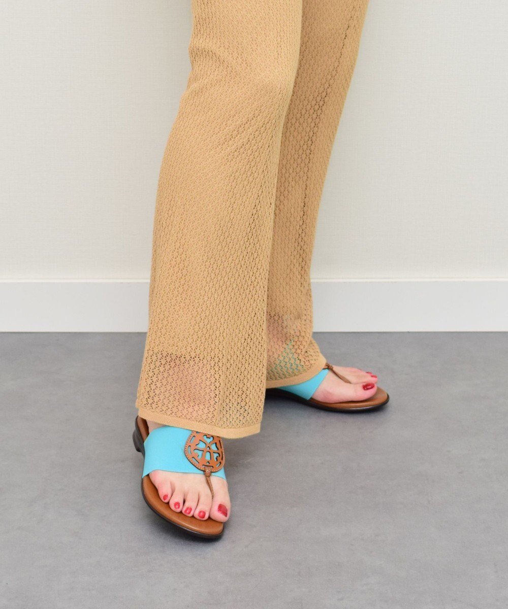 【インター ショシュール/INTER-CHAUSSURES】の【ITALIAN SHOEMAKERS】エラスティックベルトトングサンダル インテリア・キッズ・メンズ・レディースファッション・服の通販 founy(ファニー) 　ファッション　Fashion　レディースファッション　Ladies' Fashion Online　ベルト　Belts　おすすめ　Recommend　イタリア　Italy　インソール　Insole　クッション　Cushion　サンダル　Sandals　シューズ　Shoes　リラックス　Relax　人気　Popularity　再入荷　Restock/Back In Stock/Re Arrival　夏　Summer　春　Spring　S/S・春夏　Ss・Spring/Summer　ブルーコンビ|ID: prp329100004511458 ipo3291000000032587801