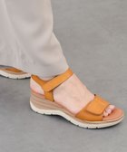 【インター ショシュール/INTER-CHAUSSURES】の【Marila】ラウンドトウウエッジソールサンダル 人気、トレンドファッション・服の通販 founy(ファニー) ファッション Fashion レディースファッション WOMEN インソール Insole 春 Spring クッション Cushion サンダル Sandals シンプル Simple S/S・春夏 Ss・Spring/Summer 夏 Summer thumbnail イエロー|ID: prp329100004511459 ipo3291000000032193162
