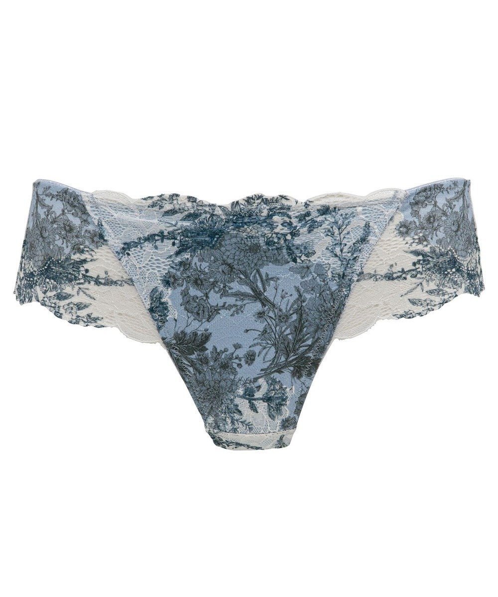 【ブラデリス ニューヨーク/BRADELIS New York】の【BRADELIS New York】ウェンディソフトスタイルパンティ25S1 インテリア・キッズ・メンズ・レディースファッション・服の通販 founy(ファニー) 　ファッション　Fashion　レディースファッション　Fashion for Women　アンダー　Underwear Essentials　ショーツ　Shorts, Short Pants　シンプル　Simple, Minimal　ストレッチ　Stretch, Stretchy Fabric　フィット　Fit, Slim Fit　フラット　Flat, Flat Shoes　フロント　Front, Front Design　プリント　Print, Printed Pattern　レース　Lace, Lace Fabric　ブルー|ID: prp329100004511461 ipo3291000000032739392