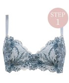 【ブラデリス ニューヨーク/BRADELIS New York】の【BRADELIS New York / 育乳補整ブラ・STEP1 集める】ウェンディソフトステップ1ブラ25S1 補正下着 補正 ブラジャー ブルー|ID: prp329100004511463 ipo3291000000031867161
