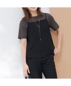 【23区/NIJYUSANKU】の【速乾性/汗じみ防止】半袖 クロップド IT Tシャツ 人気、トレンドファッション・服の通販 founy(ファニー) ファッション Fashion レディースファッション Ladies' Fashion Online トップス・カットソー Tops/Tshirt シャツ/ブラウス Shirts/Blouses ロング / Tシャツ T-Shirts カットソー Cut and Sewn 春 Spring カットソー Cut And Sew クロップド Cropped ストレッチ Stretch スリーブ Sleeve トレンド Trend ドロップ Drop 人気 Popularity バランス Balance フィット Fit フレンチ French ベーシック Basic ボトム Bottom 半袖 Short Sleeve S/S・春夏 Ss・Spring/Summer 夏 Summer 2025年 2025 2025春夏・S/S Ss,Spring/Summer,2025 thumbnail ダークブラウン系|ID: prp329100004511472 ipo3291000000032118895