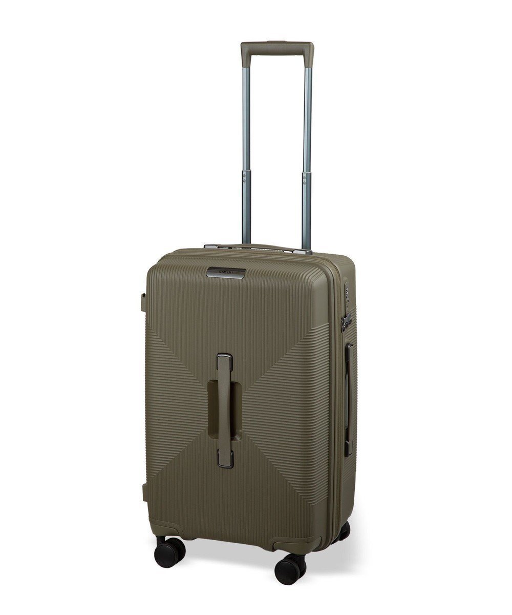 【エースバッグズアンドラゲッジ/ACE BAGS & LUGGAGE】のRIMINI INJ417 スーツケース 50L 3～5泊 エキスパンド付 05822 リミニ インテリア・キッズ・メンズ・レディースファッション・服の通販 founy(ファニー) 　ファッション　Fashion　レディースファッション　Ladies' Fashion Online　スーツ　Suits　軽量　Lightweight　シンプル　Simple　ポケット　Pocket　リュック　Ruck Sack　再入荷　Restock/Back In Stock/Re Arrival　旅行　Travel　スーツケース キャリーケース　Suitcase　カーキ|ID: prp329100004511484 ipo3291000000032322107