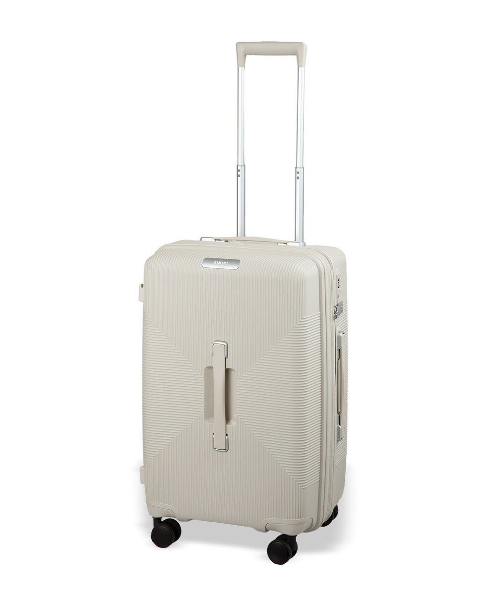 【エースバッグズアンドラゲッジ/ACE BAGS & LUGGAGE】のRIMINI INJ417 スーツケース 50L 3～5泊 エキスパンド付 05822 リミニ インテリア・キッズ・メンズ・レディースファッション・服の通販 founy(ファニー) 　ファッション　Fashion　レディースファッション　Ladies' Fashion Online　スーツ　Suits　軽量　Lightweight　シンプル　Simple　ポケット　Pocket　リュック　Ruck Sack　再入荷　Restock/Back In Stock/Re Arrival　旅行　Travel　スーツケース キャリーケース　Suitcase　アイボリー|ID: prp329100004511484 ipo3291000000032322108