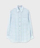 【ポール スミス/Paul Smith】のシアサッカー チェック シャツ ライトブルー|ID: prp329100004511487 ipo3291000000031867380