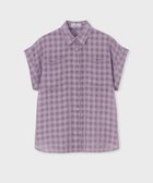 【ポール スミス/Paul Smith】のシアサッカー キャップスリーブ シャツ ラベンダー|ID: prp329100004511488 ipo3291000000031867388