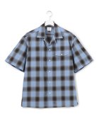 【ジェイプレスヨークストリート/J.PRESS YORK STREET】の【UNISEX】オンブレーチェック オープンカラーシャツ サックスブルー系3|ID: prp329100004511489 ipo3291000000031867401