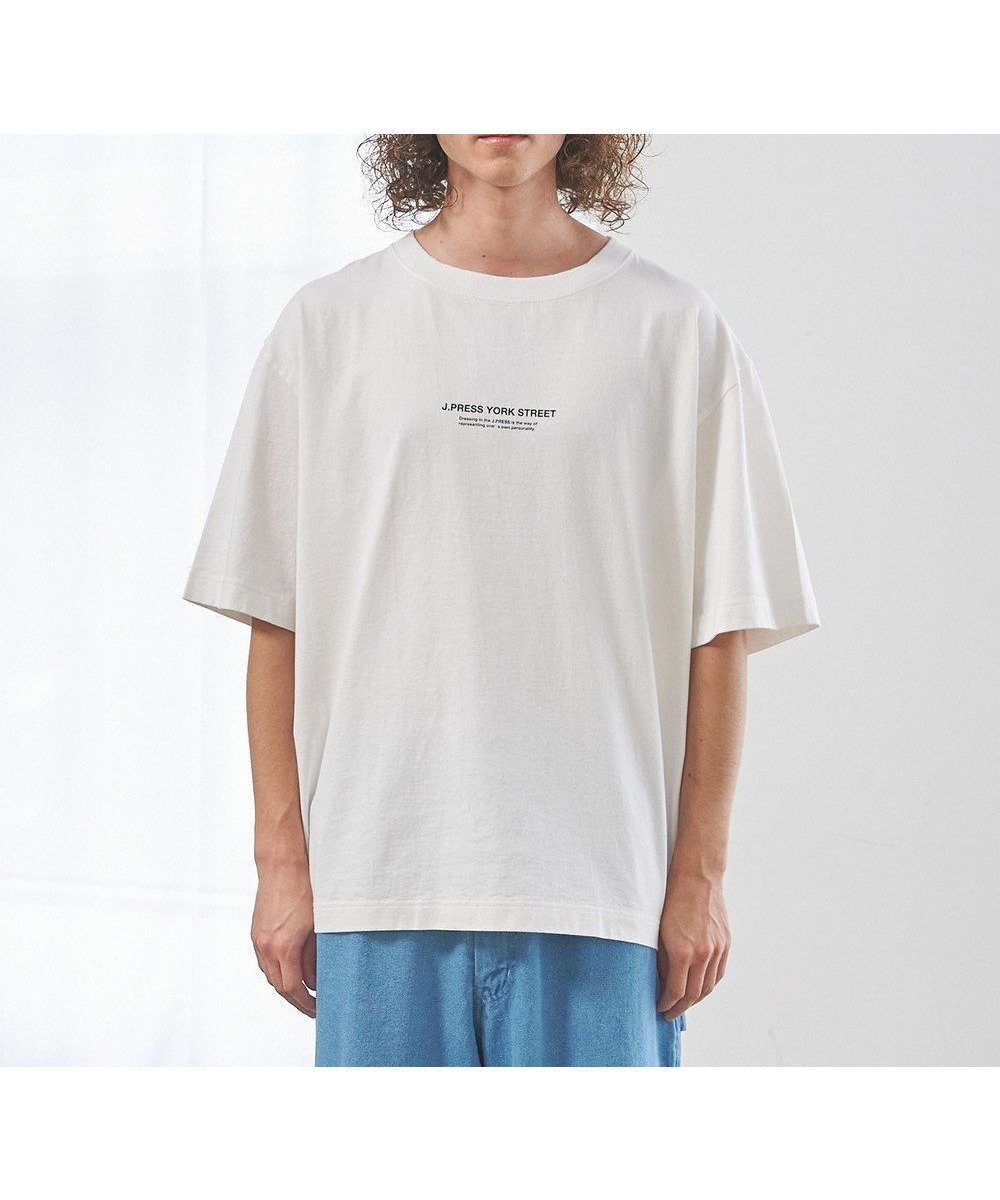 【ジェイプレスヨークストリート/J.PRESS YORK STREET】の【UNISEX】フォトプリント Tシャツ ”New York Subway” インテリア・キッズ・メンズ・レディースファッション・服の通販 founy(ファニー) 　ファッション　Fashion　レディースファッション　Ladies' Fashion Online　トップス・カットソー　Tops/Tshirt　シャツ/ブラウス　Shirts/Blouses　ロング / Tシャツ　T-Shirts　カットソー　Cut and Sewn　ユニセックス　Unisex　アメリカン　American　カットソー　Cut And Sew　グラフィック　Graphic　ニューヨーク　New York　プリント　Print　夏　Summer　春　Spring　S/S・春夏　Ss・Spring/Summer　ホワイト系|ID: prp329100004511490 ipo3291000000032660934