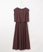 【エニィ スィス/any SiS】の【撥水・UVカット】ウォーターサイド ワンピース 人気、トレンドファッション・服の通販 founy(ファニー) ファッション Fashion レディースファッション WOMEN ワンピース Dress ウォーター Water 春 Spring カーディガン Cardigan サングラス Sunglasses サンダル Sandals スリーブ Sleeve セットアップ Set Up フレア Flare フレンチ French ポケット Pocket 帽子 Hat メッシュ Mesh リゾート Resort S/S・春夏 Ss・Spring/Summer NEW・新作・新着・新入荷 New Arrivals おすすめ Recommend 夏 Summer エレガント 上品 Elegant thumbnail ブラウン|ID: prp329100004511492 ipo3291000000031867411