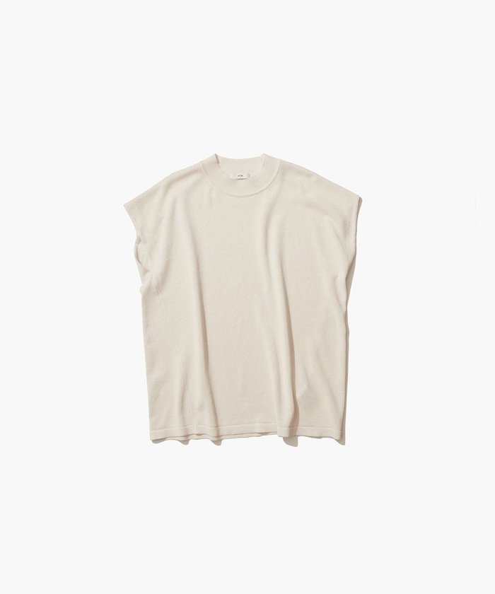 【エイトン/ATON】のWASHI KNIT モックネックベスト インテリア・キッズ・メンズ・レディースファッション・服の通販 founy(ファニー) https://founy.com/ ファッション Fashion レディースファッション WOMEN アウター Coat Outerwear トップス・カットソー Tops/Tshirt ニット Knit Tops ベスト/ジレ Gilets/Vests セットアップ Set Up セーター Sweater タンク Tank ボトム Bottom リネン Linen レギュラー Regular 夏 Summer 春 Spring S/S・春夏 Ss・Spring/Summer |ID: prp329100004511529 ipo3291000000031867767