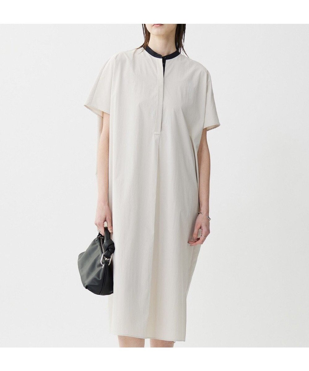 【アイシービー/iCB】の【接触冷感・UVカット・洗える】RENUソフトタイプライター バンドカラーワンピース インテリア・キッズ・メンズ・レディースファッション・服の通販 founy(ファニー) ファッション Fashion レディースファッション Fashion for Women ワンピース Dresses 春 Spring 洗える Machine Washable タイプライター Typewriter Fabric, Crisp Cotton S/S・春夏 SS, Spring/Summer, Warm Season おすすめ Recommended / Our Picks 夏 Summer 2025年 2025 2025春夏・S/S Spring/Summer 2025 SS25 トープ×ブラック系|ID: prp329100004511537 ipo3291000000033640355