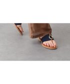 【インター ショシュール/INTER-CHAUSSURES】の【ITALIAN SHOEMAKERS】メタルモチーフトングサンダル ネイビー雑材|ID: prp329100004511553 ipo3291000000032592059