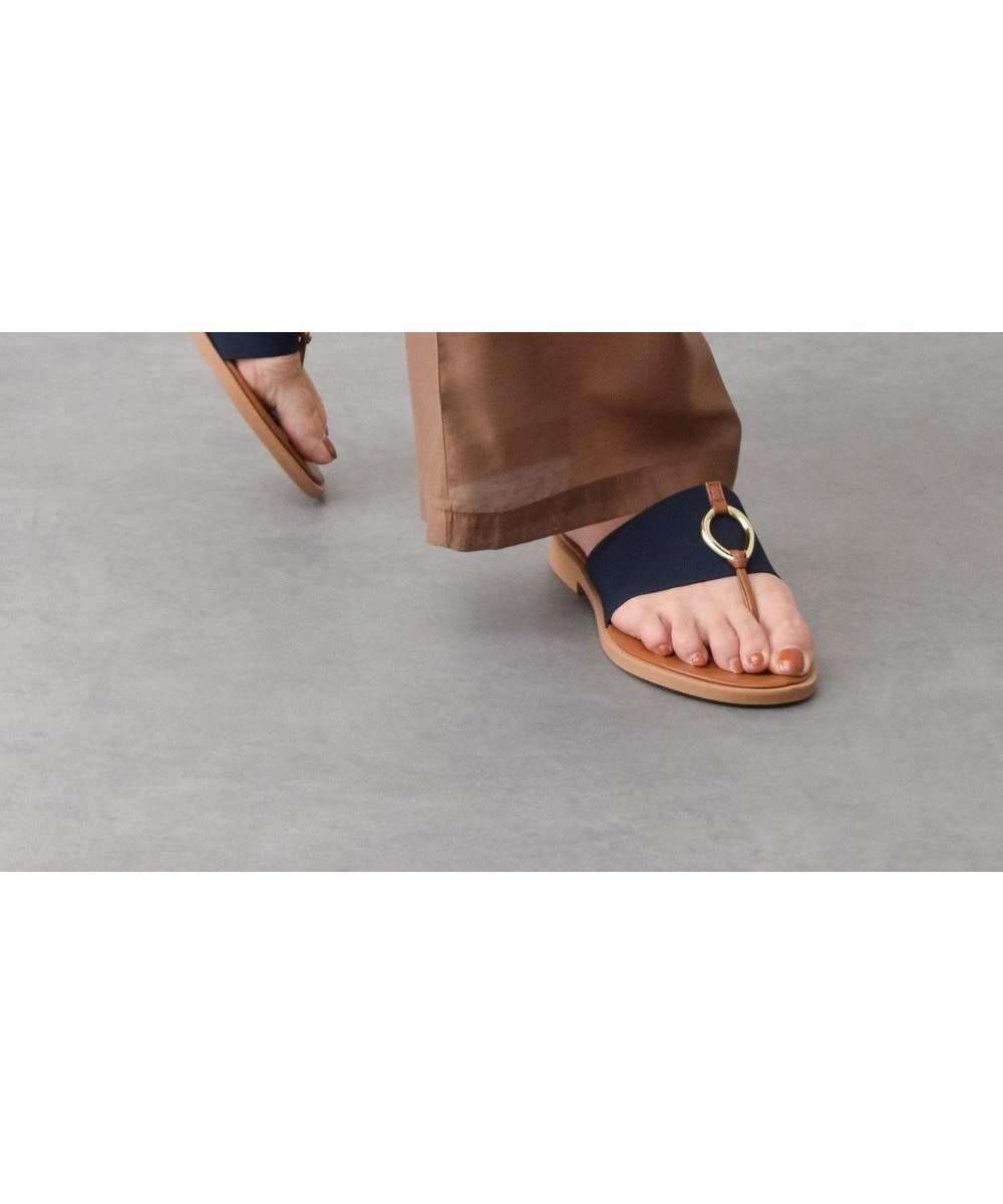 【インター ショシュール/INTER-CHAUSSURES】の【ITALIAN SHOEMAKERS】メタルモチーフトングサンダル インテリア・キッズ・メンズ・レディースファッション・服の通販 founy(ファニー) 　ファッション　Fashion　レディースファッション　Fashion for Women　おすすめ　Recommended / Our Picks　イタリア　Italy　インソール　Shoe Insole　クッション　Cushion, Throw Pillow　サンダル　Sandals, Summer Shoes　シューズ　Shoes, Footwear　リラックス　Relax, Relaxed Fit　人気　Popular, Best Seller　夏　Summer　春　Spring　S/S・春夏　SS, Spring/Summer, Warm Season　ネイビー雑材|ID: prp329100004511553 ipo3291000000033268252
