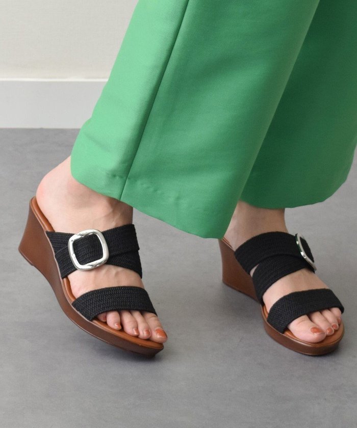 【インター ショシュール/INTER-CHAUSSURES】の【ITALIAN SHOEMAKERS】ビッグバックルウェッジミュールサンダル インテリア・キッズ・メンズ・レディースファッション・服の通販 founy(ファニー) https://founy.com/ ファッション Fashion レディースファッション Ladies' Fashion Online バッグ Bag おすすめ Recommend イタリア Italy サンダル Sandals シューズ Shoes ビッグ Big 人気 Popularity 夏 Summer 旅行 Travel 春 Spring S/S・春夏 Ss・Spring/Summer |ID: prp329100004511556 ipo3291000000032592070