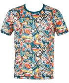 【シーダブリューエックス/CW-X / MEN】の【MEN】 CW-X 【CHUMS (チャムス)コラボ】 メンズトップス 薄軽ランニングシャツ 吸汗速乾(本体) UVカット率90%以上(本体) 3分袖 半袖 メンズ LNO510 /ワコール 人気、トレンドファッション・服の通販 founy(ファニー) ファッション Fashion メンズファッション MEN トップス・カットソー Tops/Tshirt/Men シャツ Shirts アウトドア Outdoor カラフル Colorful コラボ Collaboration サングラス Sunglasses スポーツ Sports 定番 Standard プリント Print 半袖 Short Sleeve メンズ Mens ランニング Running thumbnail ターコイズ|ID: prp329100004512345 ipo3291000000031875586