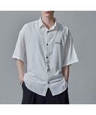 【ウィゴー/WEGO / MEN】の【速乾/しわになりにくい/MLサイズ展開】アムンゼンワンポイントBIGシャツ(SS) ホワイト|ID: prp329100004512360 ipo3291000000033511592