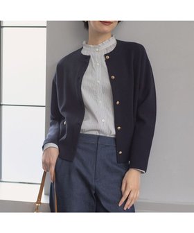 【ジェイ プレス/J.PRESS】の【洗える】VIS/PE ROME ニット カーディガン 人気、トレンドファッション・服の通販 founy(ファニー) ファッション Fashion レディースファッション WOMEN トップス・カットソー Tops/Tshirt ニット Knit Tops カーディガン Cardigans 洗える Washable カーディガン Cardigan ストレッチ Stretch ベーシック Basic ミドル Middle A/W・秋冬 Aw・Autumn/Winter・Fw・Fall-Winter エレガント 上品 Elegant |ID:prp329100004513298