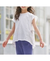 【組曲 / KIDS/KUMIKYOKU】の【110-140㎝】バックフリル チュニック 人気、トレンドファッション・服の通販 founy(ファニー) ファッション Fashion キッズファッション KIDS トップス・カットソー Tops/Tees/Kids NEW・新作・新着・新入荷 New Arrivals オレンジ Orange カットソー Cut And Sew スリーブ Sleeve ターコイズ Turquoise チュニック Tunic フリル Frills ヘムライン Hemline 夏 Summer 春 Spring S/S・春夏 Ss・Spring/Summer |ID:prp329100004513514