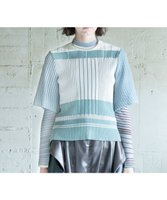 【コキュウ/COQ】の【洗える/形態安定/ストレッチ性】FUSION リブトップス 人気、トレンドファッション・服の通販 founy(ファニー) ファッション Fashion レディースファッション WOMEN トップス・カットソー Tops/Tshirt ニット Knit Tops 春 Spring 洗える Washable コレクション Collection シアー Sheer ストライプ Stripe ストレッチ Stretch セーター Sweater バランス Balance ボーダー Border S/S・春夏 Ss・Spring/Summer 犬 Dog 夏 Summer |ID:prp329100004513556