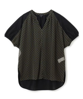 【ジョゼフ/JOSEPH】 【洗える】ハーリキンプリント×ジャージ ブラウス人気、トレンドファッション・服の通販 founy(ファニー) ファッション Fashion レディースファッション WOMEN トップス・カットソー Tops/Tshirt シャツ/ブラウス Shirts/Blouses ロング / Tシャツ T-Shirts カットソー Cut and Sewn カットソー Cut And Sew ギャザー Gather ジャージ Jersey ジャージー Jersey ドッキング Docking フェミニン Feminine エレガント 上品 Elegant 夏 Summer 春 Spring S/S・春夏 Ss・Spring/Summer 洗える Washable |ID:prp329100004513566