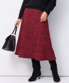 【23区/NIJYUSANKU】のGIOLICAカラーミックスツイード スカート 人気、トレンドファッション・服の通販 founy(ファニー) ファッション Fashion レディースファッション WOMEN スカート Skirt イタリア Italy エレガント 上品 Elegant 春 Spring カットソー Cut And Sew カラフル Colorful クラシック Classic シャイニー Shiny ジャケット Jacket チェック Check チェーン Chain ツィード Tweed ツイード Tweed フランス France フリンジ Fringe フレア Flare ミックス Mix モダン Modern モノトーン Monotone リボン Ribbon S/S・春夏 Ss・Spring/Summer 夏 Summer セレモニー Ceremony thumbnail レッドミックス|ID: prp329100004513569 ipo3291000000031889428