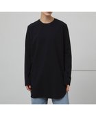 【ベイジ,/BEIGE,】の【洗える】BROIS / ロング丈カットソー Black|ID: prp329100004513579 ipo3291000000031889675