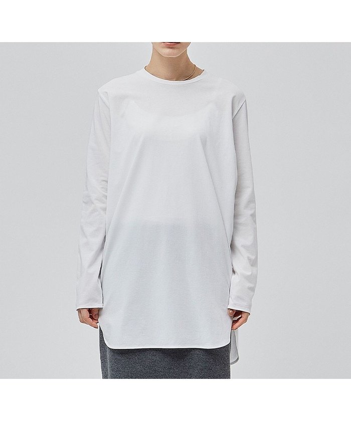 【ベイジ,/BEIGE,】の【洗える】BROIS / ロング丈カットソー インテリア・キッズ・メンズ・レディースファッション・服の通販 founy(ファニー) https://founy.com/ ファッション Fashion レディースファッション Fashion for Women トップス・カットソー Cut & Sew Tops シャツ・ブラウス・オフィスカジュアル Elegant Blouses & Button-Ups ロングTシャツ・Tシャツ Longline T-Shirts & Tees カットソー・ベーシックTシャツ Cut-and-Sewn Tops / Stretch Tees & Basics インナー Innerwear カットソー Cut and Sewn Top カーディガン Cardigan, Knitwear シンプル Simple, Minimal ジャケット Jacket, Outerwear ストレッチ Stretch, Stretchy Fabric トレンド Trend, Trending Now ロング Long, Long-Length 人気 Popular, Best Seller ビジネス 仕事 通勤 Business / Work / Commuting 再入荷 Restock / Back in Stock 夏 Summer 定番 Standard, Basic Item S/S・春夏 SS, Spring/Summer, Warm Season 洗える Machine Washable A/W・秋冬 Autumn/Winter |ID: prp329100004513579 ipo3291000000032686522