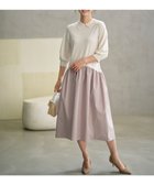 【組曲/KUMIKYOKU】の襟付きドッキング ニットワンピース 人気、トレンドファッション・服の通販 founy(ファニー) ファッション Fashion レディースファッション WOMEN ワンピース Dress ニットワンピース Knit Dresses コンパクト Compact ストレッチ Stretch ドッキング Docking パール Pearl フィット Fit A/W・秋冬 Aw・Autumn/Winter・Fw・Fall-Winter おすすめ Recommend エレガント 上品 Elegant thumbnail ベージュ系|ID: prp329100004513580 ipo3291000000031889702