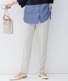 【23区/NIJYUSANKU】の【洗える】ドライダブルサテン ドロスト パンツ 人気、トレンドファッション・服の通販 founy(ファニー) ファッション Fashion レディースファッション WOMEN パンツ Pants 洗える Washable サテン Satin スタイリッシュ Stylish ダブル Double 定番 Standard バランス Balance A/W・秋冬 Aw・Autumn/Winter・Fw・Fall-Winter 2023年 2023 2023-2024秋冬・A/W Aw/Autumn/Winter//Fw/Fall-Winter/2023-2024 thumbnail アイボリー系|ID: prp329100004513595 ipo3291000000031889888