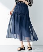 【組曲/KUMIKYOKU】の【洗える】ライトシアーボイルティアード スカート 人気、トレンドファッション・服の通販 founy(ファニー) ファッション Fashion レディースファッション WOMEN スカート Skirt ティアードスカート Tiered Skirts イエロー Yellow 春 Spring 洗える Washable ギャザー Gather シアー Sheer セットアップ Set Up ティアードスカート Tiered Skirt ドレス Dress 2022年 2022 S/S・春夏 Ss・Spring/Summer 2022 春夏 S/S Ss,Spring/Summer,2022 夏 Summer エレガント 上品 Elegant thumbnail ネイビー系|ID: prp329100004513821 ipo3291000000031890819