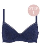 【ブラデリス ニューヨーク/BRADELIS New York】の【BRADELIS New York / 育乳補整ブラ・STEP1 集める】ジャスミンステップ1ブラ24S1 ネイビー|ID: prp329100004513827 ipo3291000000031890871