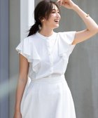 【組曲/KUMIKYOKU】の【UVケア】プレーティング天竺 パールボタンブラウス 人気、トレンドファッション・服の通販 founy(ファニー) ファッション Fashion レディースファッション WOMEN トップス・カットソー Tops/Tshirt シャツ/ブラウス Shirts/Blouses ロング / Tシャツ T-Shirts カットソー Cut and Sewn エレガント 上品 Elegant 春 Spring カットソー Cut And Sew ジャージー Jersey バランス Balance パール Pearl フリル Frills S/S・春夏 Ss・Spring/Summer 再入荷 Restock/Back In Stock/Re Arrival 夏 Summer thumbnail アイボリー系|ID: prp329100004513831 ipo3291000000031890897