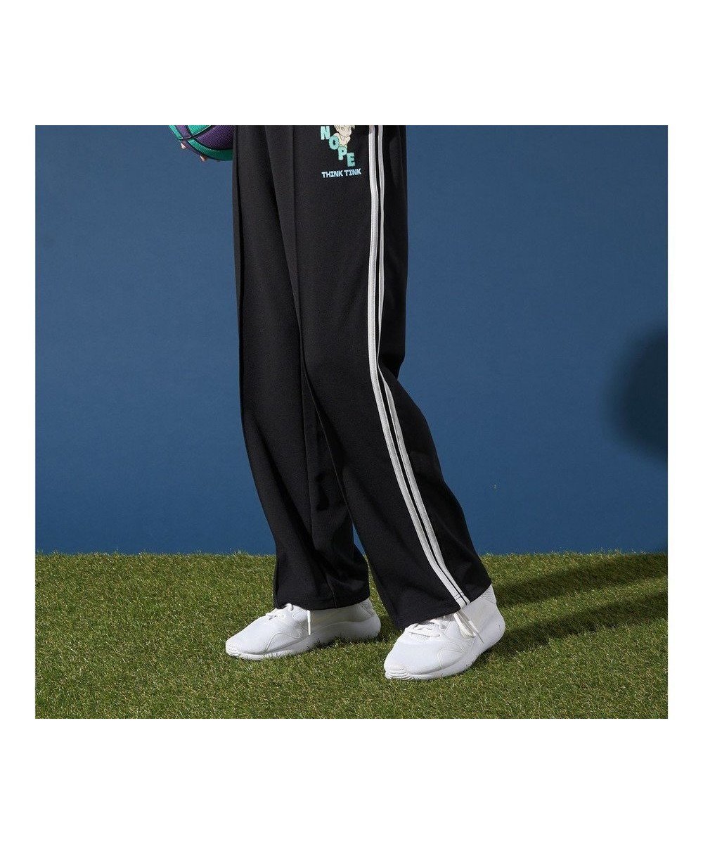 【アメリカンホリック/AMERICAN HOLIC】のトラックパンツ/Peter Pan インテリア・キッズ・メンズ・レディースファッション・服の通販 founy(ファニー) ファッション Fashion レディースファッション Fashion for Women パンツ Pants & Trousers コレクション Collection, Seasonal Line シューズ Shoes, Footwear スポーツ Sports, Activewear トレンド Trend, Trending Now パープル Purple, Violet プリント Print, Printed Pattern ベーシック Basic, Essential 夏 Summer 春 Spring S/S・春夏 SS, Spring/Summer, Warm Season Black|ID: prp329100004513896 ipo3291000000034251674