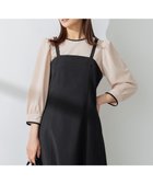 【組曲/KUMIKYOKU】の【洗える】バイカラージョーゼットバックリボン ブラウス 人気、トレンドファッション・服の通販 founy(ファニー) ファッション Fashion レディースファッション WOMEN トップス・カットソー Tops/Tshirt シャツ/ブラウス Shirts/Blouses ロング / Tシャツ T-Shirts カットソー Cut and Sewn 春 Spring 洗える Washable カットソー Cut And Sew カフス Cuffs ギャザー Gather ジャージ Jersey ジョーゼット Georgette トリミング Trimming パイピング Piping S/S・春夏 Ss・Spring/Summer 再入荷 Restock/Back In Stock/Re Arrival 夏 Summer thumbnail ベージュ系|ID: prp329100004513915 ipo3291000000031891438