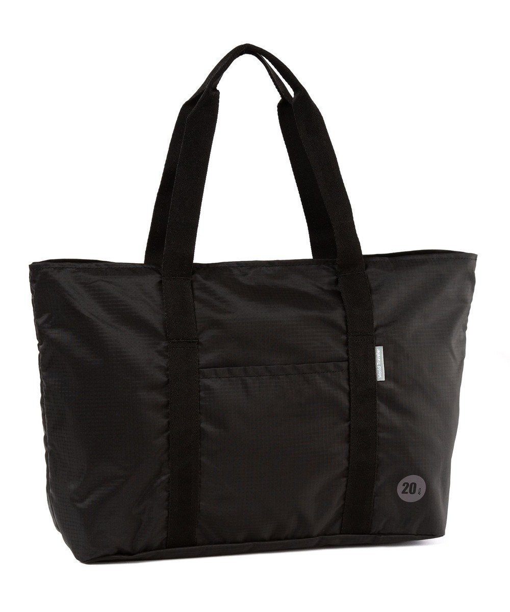 【エースバッグズアンドラゲッジ/ACE BAGS & LUGGAGE】のWorld Traveler タイヴァス トートバッグ 折りたたみ可能 20L 折りたたみ可能 セットアップ可能 ポーチ付き ワールドトラベラー アルコ 旅行 お出かけ 63711 インテリア・キッズ・メンズ・レディースファッション・服の通販 founy(ファニー) 　ファッション　Fashion　レディースファッション　WOMEN　セットアップ　Setup　バッグ　Bag　ポーチ　Pouches　スポーツウェア　Sportswear　スポーツ バッグ/ポーチ　Sports Bag/Pouch　スポーツグッズ　Sporting Goods　スポーツ　Sports　スーツケース キャリーケース　Suitcase　セットアップ　Set Up　トラベル　Travel　ポケット　Pocket　ポーチ　Pouch　再入荷　Restock/Back In Stock/Re Arrival　旅行　Travel　ブラック|ID: prp329100004513976 ipo3291000000031891938