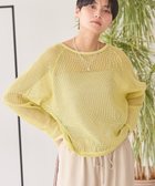 【アメリカンホリック/AMERICAN HOLIC】のメッシュ長袖Tシャツ Pistachio|ID: prp329100004514102 ipo3291000000031893092