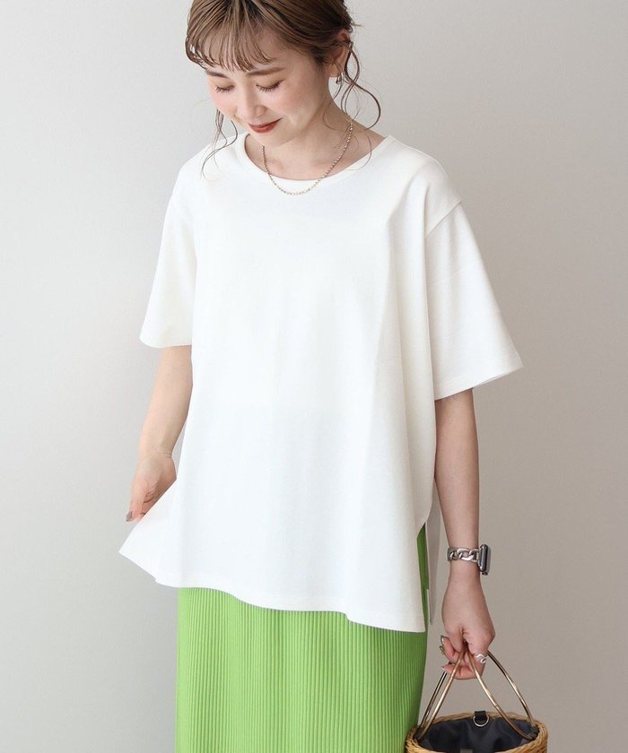【アメリカンホリック/AMERICAN HOLIC】のバックスリットTシャツ インテリア・キッズ・メンズ・レディースファッション・服の通販 founy(ファニー) https://founy.com/ ファッション Fashion レディースファッション WOMEN トップス・カットソー Tops/Tshirt シャツ/ブラウス Shirts/Blouses ロング / Tシャツ T-Shirts カットソー Cut and Sewn おすすめ Recommend カットソー Cut And Sew スリット Slit ボトム Bottom ポケット Pocket ラウンド Round ロング Long 夏 Summer 春 Spring S/S・春夏 Ss・Spring/Summer |ID: prp329100004514105 ipo3291000000031893105