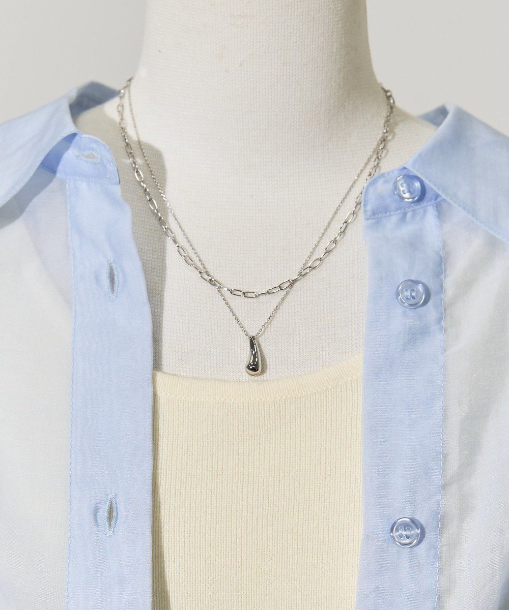 【アメリカンホリック/AMERICAN HOLIC】の2連ドロップトップネックレス 人気、トレンドファッション・服の通販 founy(ファニー) 　ファッション　Fashion　レディースファッション　Fashion for Women　ジュエリー　Jewelry　ネックレス　Necklaces & Pendants　アクセサリー　Fashion Accessories　チェーン　Chain, Chain Strap　トレンド　Trend, Trending Now　ドロップ　Drop Shoulder, Dropped Style　ネックレス　Necklace, Pendant Necklace　エレガント 上品　Elegant　 other-1|ID: prp329100004514112 ipo3291000000033592076