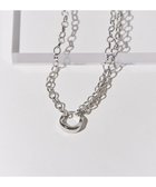 【アメリカンホリック/AMERICAN HOLIC】のマグネットデザインチェーンネックレス Silver|ID: prp329100004514114 ipo3291000000031893157