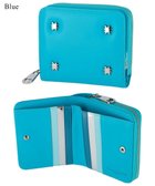 【ツモリチサト キャリー/tsumori chisato CARRY】のスター ラウンドファスナー2つ折り財布 ブルー|ID: prp329100004514130 ipo3291000000031893234