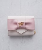 【メゾンドフルール/Maison de FLEUR】のバイカラーベルトリボンミニウォレット 人気、トレンドファッション・服の通販 founy(ファニー) ファッション Fashion レディースファッション Fashion for Women ミニ財布・二つ折り財布 Wallets & Card Cases ベルト&ウエストマーク Belts & Waist Accessories おすすめ Recommended / Our Picks ギフト プレゼント Gift / Present ポケット Pocket, Pocket Detail モチーフ Motif, Design Theme リボン Ribbon, Bow 財布 Wallet, Purse thumbnail Light Pink|ID: prp329100004514169 ipo3291000000032738849