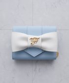 【メゾンドフルール/Maison de FLEUR】のバイカラーベルトリボンミニウォレット 人気、トレンドファッション・服の通販 founy(ファニー) ファッション Fashion レディースファッション Fashion for Women ミニ財布・二つ折り財布 Wallets & Card Cases ベルト&ウエストマーク Belts & Waist Accessories おすすめ Recommended / Our Picks ギフト プレゼント Gift / Present ポケット Pocket, Pocket Detail モチーフ Motif, Design Theme リボン Ribbon, Bow 財布 Wallet, Purse thumbnail Sax|ID: prp329100004514169 ipo3291000000032738851