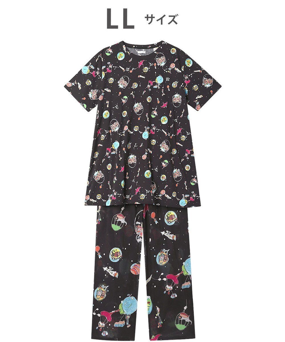 【ツモリチサト スリープ/tsumori chisato SLEEP】のツモリチサト パジャマ 5分袖 半袖 長ズボン 綿混(トップス) 綿100%(ボトムス) レディース UDT141 /ワコール 人気、トレンドファッション・服の通販 founy(ファニー) 　ファッション　Fashion　レディースファッション　WOMEN　チュニック　Tunic　パジャマ　Pajamas　ボトム　Bottom　ポケット　Pocket　半袖　Short Sleeve　 other-1|ID: prp329100004514173 ipo3291000000031893519