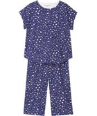 【ツモリチサト スリープ/tsumori chisato SLEEP】のツモリチサト パジャマ 3分袖 半袖 8分丈 綿100%(本体) 天竺素材 レディース UDT157 /ワコール コン|ID: prp329100004514174 ipo3291000000031893523