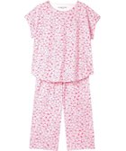 【ツモリチサト スリープ/tsumori chisato SLEEP】のツモリチサト パジャマ 3分袖 半袖 8分丈 綿100%(本体) 天竺素材 レディース UDT157 /ワコール ピンク|ID: prp329100004514174 ipo3291000000031893524