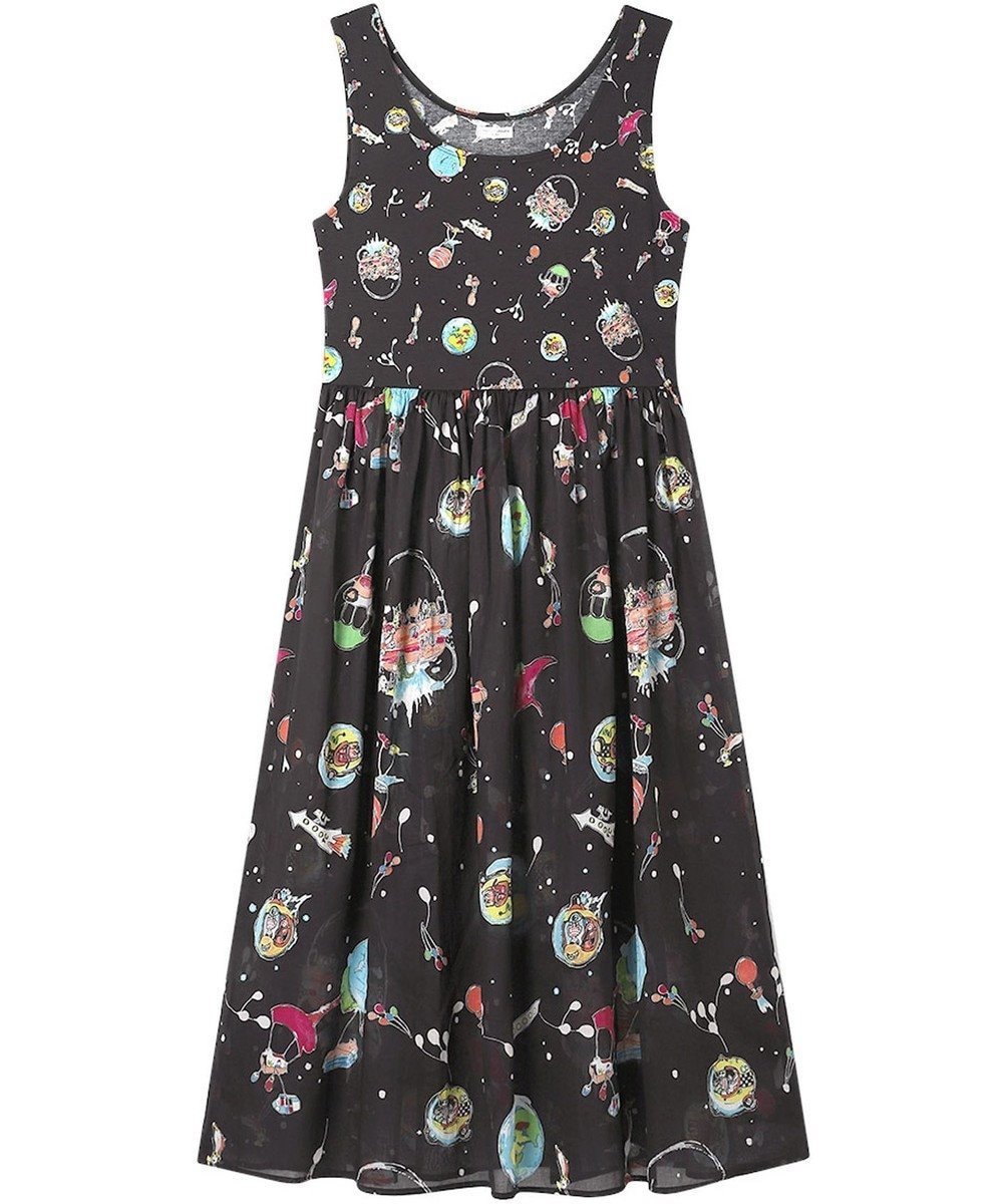 【ツモリチサト スリープ/tsumori chisato SLEEP】のツモリチサト ワンピース ルームウエア ノースリーブ 綿混(本体) パッド付 レディース UNT142 /ワコール インテリア・キッズ・メンズ・レディースファッション・服の通販 founy(ファニー) ファッション Fashion レディースファッション Fashion for Women ワンピース Dresses おすすめ Recommended / Our Picks ノースリーブ Sleeveless, No-Sleeve パジャマ Pajamas, Sleepwear ブラック|ID: prp329100004514191 ipo3291000000033604806