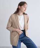 【イェッカ ヴェッカ/YECCA VECCA】のリネンライクジャケット Beige|ID: prp329100004514208 ipo3291000000031893694
