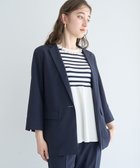 【イェッカ ヴェッカ/YECCA VECCA】のリネンライクジャケット Navy|ID: prp329100004514208 ipo3291000000031893699